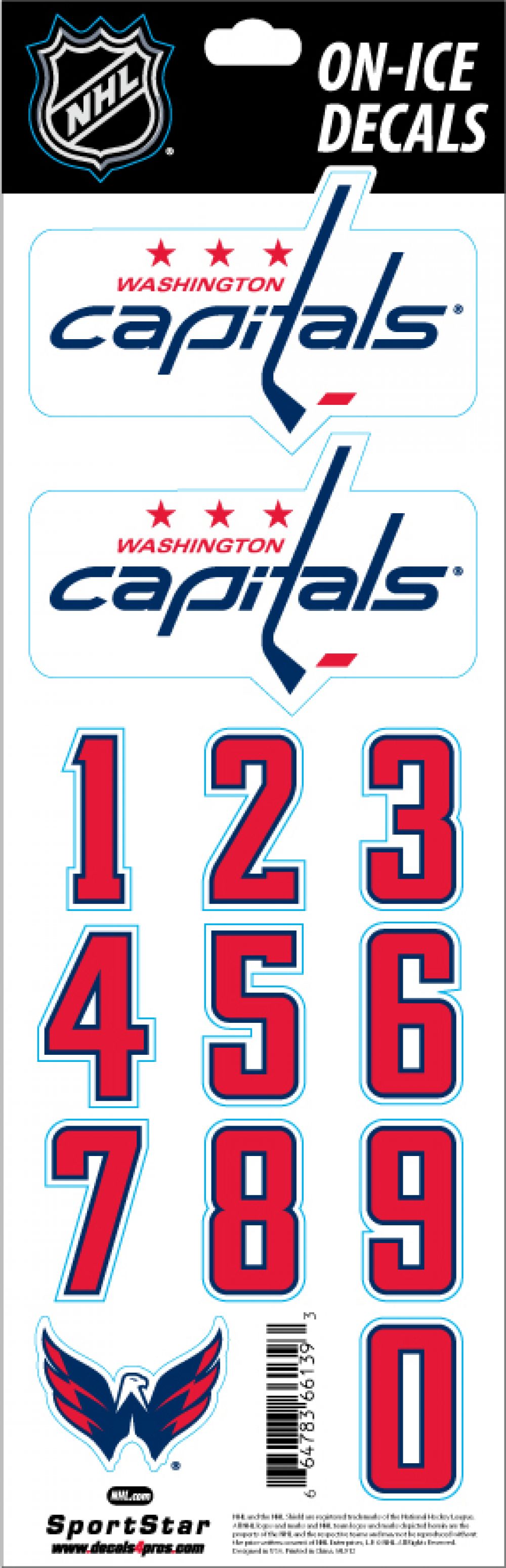 Washington Capitals 2018 Stanley Cup Champions Precision Cut Decal