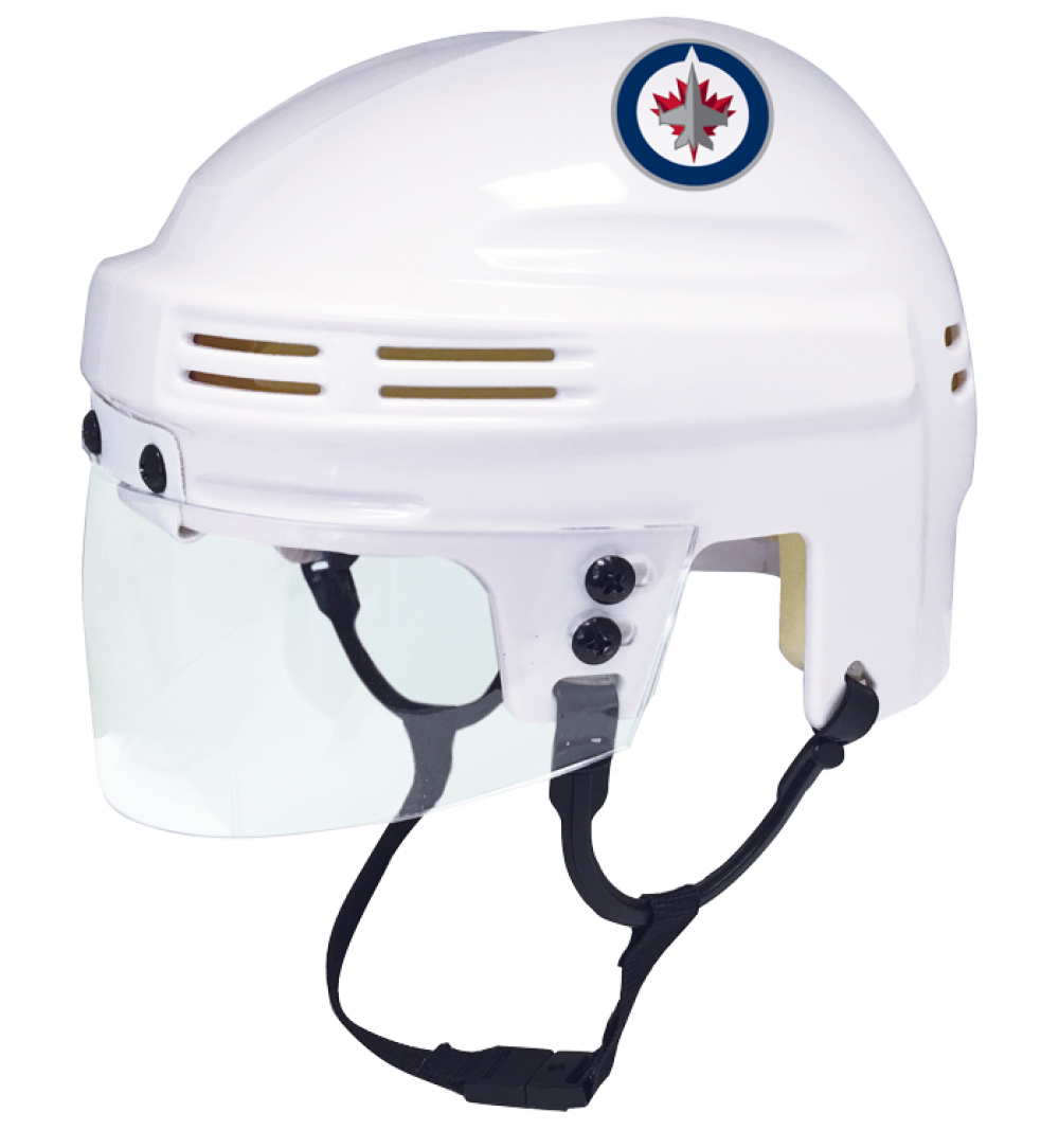 NHL Winnipeg Jets Helmet - White - NHL Mini 6